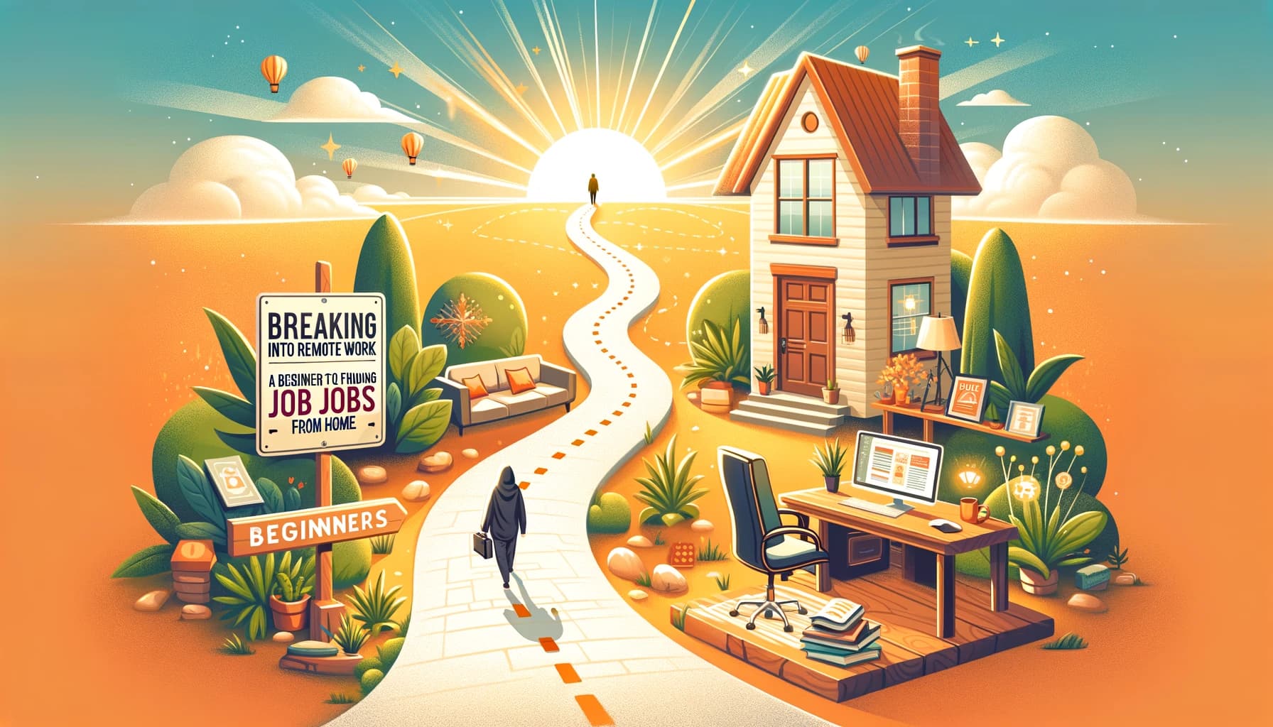 Breaking Into Remote Work: A Beginner's Guide to Finding No-Experience Jobs from Home
